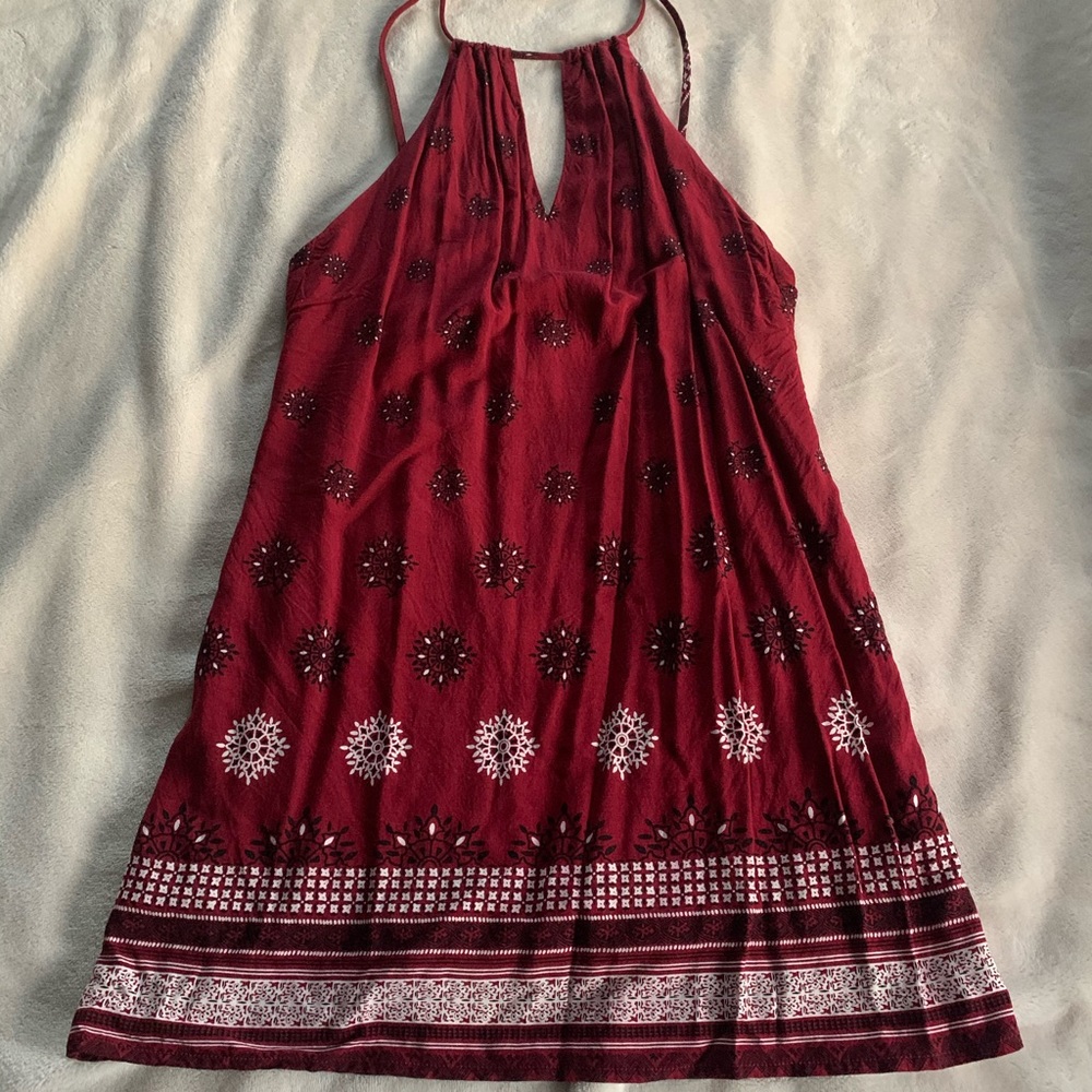 Tobi sexy open back mini dress